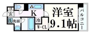 エスポアール神戸の物件間取画像